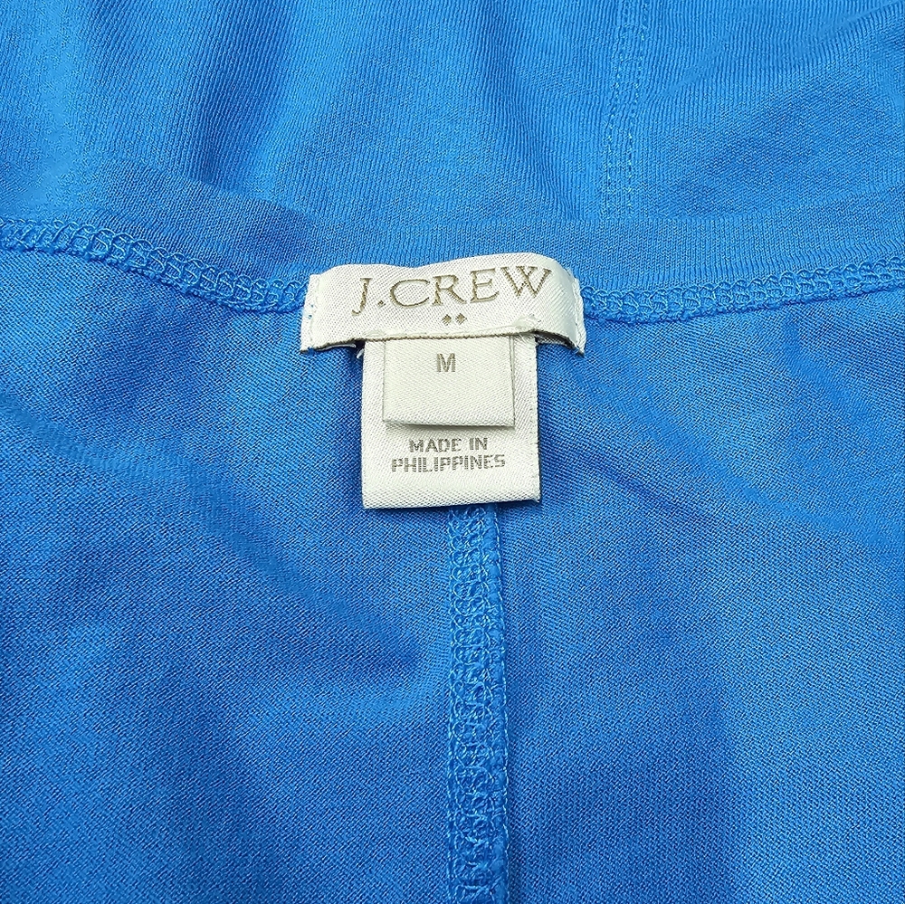 J CREW Blue Sleeveless Tank Dress Size Medium - Picture 3 of 4